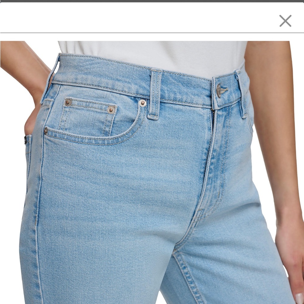 Calvin Klein Ladies Straight Jean - Picture 3 of 6